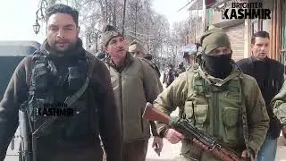 BigBreaking#Security Forces Step Up CASO and Surprise Checks in Srinagar&rsquo;s Lal Chowk,Abi Guzar Areas