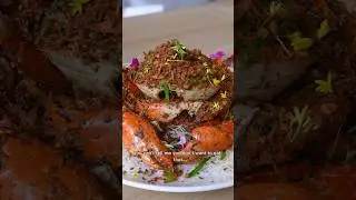 Incredible Hong Kong garlic fried crab 🦀