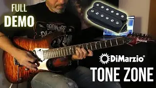 DiMarzio Tone Zone DP155 Bridge Demo | Ibanez RG Premium | Clean, Crunch & High Gain Test