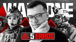 5 ERROS QUE ESTÃO TE SABOTANDO NO WARZONE VERDANSK!