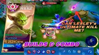 CAN LESLEY'S ULTIMATE SNIPE CAN KILL CYCLOPS | CYCLOPS BEST BUILD 2023 | CYCLOPS MLBB GUIDE & COMBO