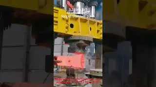 3 3 tons Gr5 titanium ingot forged