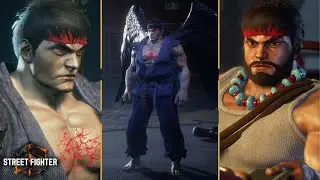 Street Fighter 6 - Evil Ryu / Nomad Ryu (World Tour Character Creation)