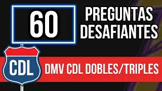 DMV CDL Dobles/Triples 2026 (Guía Licencia Comercial)