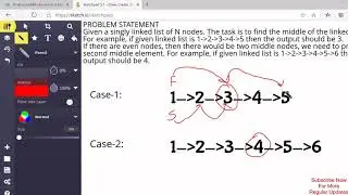 Find Middle Element of a Linked List (C++ Solution) | Interview Preparation | Programming Playground