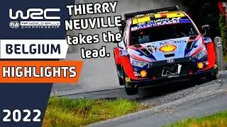 Day 1 Afternoon Highlights | WRC Ypres Rally Belgium 2022