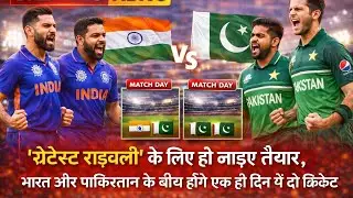 India vs Pakistan Double Clash on 15 February: Men&rsquo;s T20 World Cup and Women&rsquo;s Asia Cup Same Day