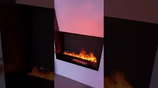 Mist fireplace, vapor's flame ballet.Graceful heat, perfect stay.#mistfireplace#humidifier#homedecor