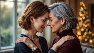 When Two Hearts Find Christmas Again: A Mature Lesbian Romance
