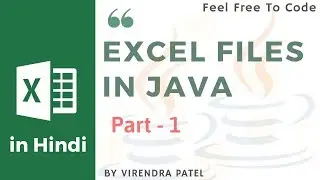 Excel in java  | part 1  | in hindi
