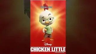 Chicken Little voice cast ￼#chickenlittle #voicecast #voiceactors #zachbraff #joancusack #disney