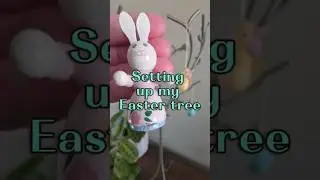 Easter tree 2025. Full video in the comments. #thrift #thrifting #easter #homedecor #home