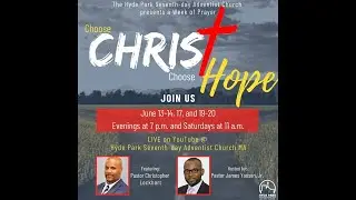 Choose Christ, Choose Hope - Pastor Christopher Lockhart