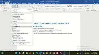 Lesson 2: Basic Text Editing in Microsoft Word | Easy Tutorial for Beginners