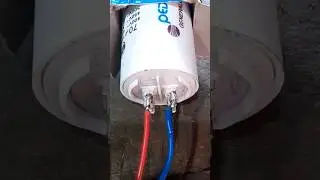 How to connect the capacitor