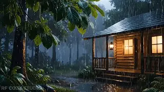 💤 Calming Rain Sounds at Night | Gentle White Noise to Help You Sleep Soundly and Reduce Anxiety 🌙