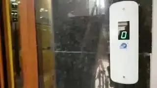 Wooden Finish Automatic Elevator Door | Wooden Finish Stainless Steel Glass Door Passenger Elevator