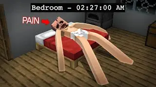 Her Brother Can't Stop Growing in Minecraft...