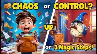 From Chaos to Control: Max’s Magical School Plan | Educational Cartoon | Fun & Learning