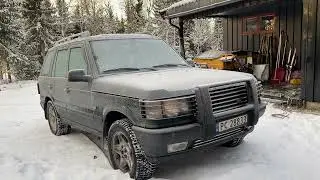 Range Rover P38 2000 mod. Cold start  -18