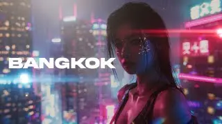 Bangkok Night City Vibes | Cyberpunk Ambient Music for Lonely Nights