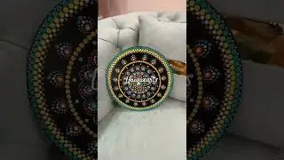 Beautiful Lippan art video #trending #shorts #uniquearts
