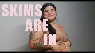 How Does it Fit??? | New Skims Maternity TRY ON & Review | 36 Weeks Belly!