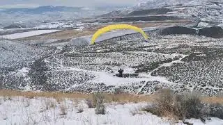 Brad learns how to paraglide with FlyBC