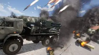 today!!! nato rained missiles, 300 russian soldiers died. ARMA 3