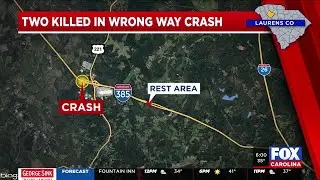 SCHP: 2 drivers killed in wrong-way crash on I-385 in Laurens County