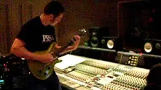 SikTh studio footage, DOADD 1st GTR take