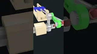 Adjustable crank slider              #mechanism #machine#solidworks