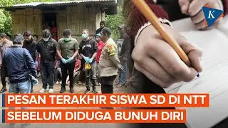 Pesan Terakhir Siswa SD di NTT Sebelum Diduga Bunuh Diri, Sepucuk Surat untuk Sang Ibu