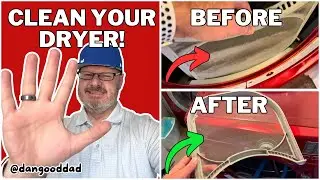 How To Clean Dryer Vent & Lint Trap With The Holikme Vacuum Attachment Tool - Boost Dryer Efficiency