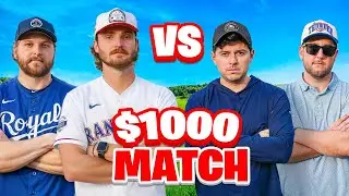 We Challenged MLB Players to $1,000 Golf Match