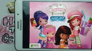 Strawberry Sweet Shop gaming. Happy kids. sweet game