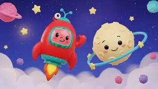 I&rsquo;m a Little Rocketship | Fun Space Adventure Song for Kids | Nursery Rhymes & Songs for Children