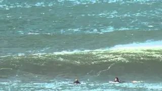 Surfers at Thirroul Beach
