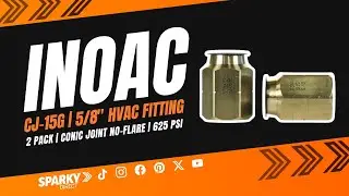 Inoac CJ-15G | Conic Joint No-Flare 5/8