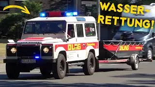 [🆘 WASSERRETTUNG IM FREIBAD! 🌊] - DLRG & DRK Wasserwacht KREFELD auf Einsatzfahrt! 🚑🚨