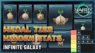 Infinite Galaxy - Medal Tier List - Where To Spend Your Memory Cubes - Best Medals