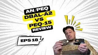 DBAL-A2 vs AN/PEQ-15 &ndash; Qual o Melhor Laser T&aacute;tico para Airsoft ?&ndash;  Review #Airsoft