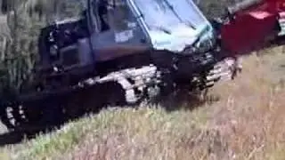 Winch Cat mowing Vail Mountain