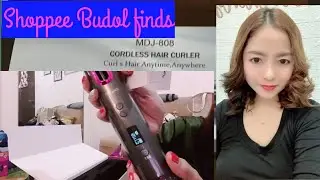Беспроводные автоматические щипцы для завивки волос CkeyiN/ Shopee Budol Finds
