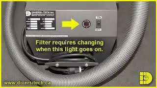 DIVERSITECH   FRED Mini Vac Compact Welding Fume Extractor