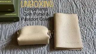 UNBOXING | LONGCHAMP Le Foulonn&eacute; Coin Purse & Passport Cover