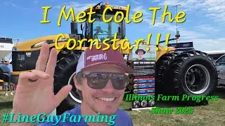 Cole The Cornstar at The Illinois Farm Progres Show 2025 #farming