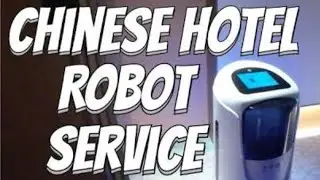 Robot Room Service: Exploring China's Cute Hotel Delivery Robots #robot #chinatravel #china #funny 