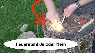 Feuerstahl - Einsatz - Tipps | Survival Kit Ausrüstung