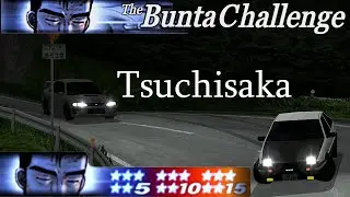 Initial D Street Stage Tsuchisaka Bunta 15 Star Challenge AE86 Playthrough